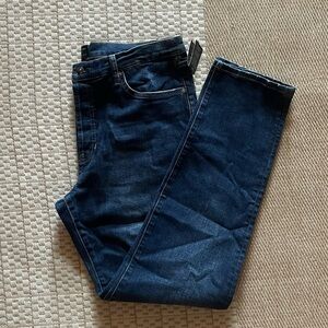 NWT Earnest Sewn Bryant Slouchy Fit Button Fly Jeans 36x31